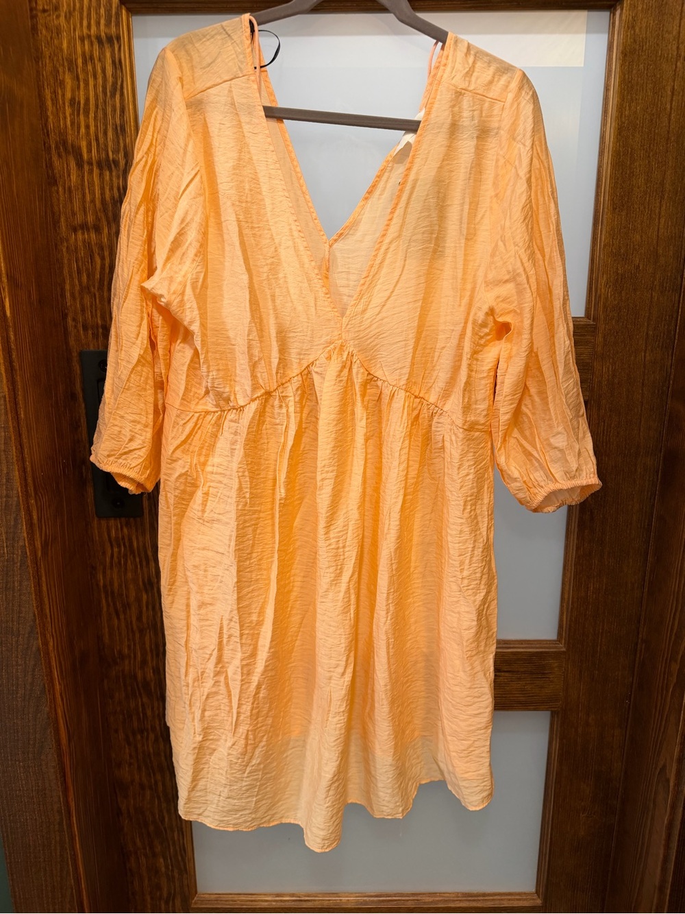 NWT H&M Lightweight Peach Cover-Up Dress for Women Swim